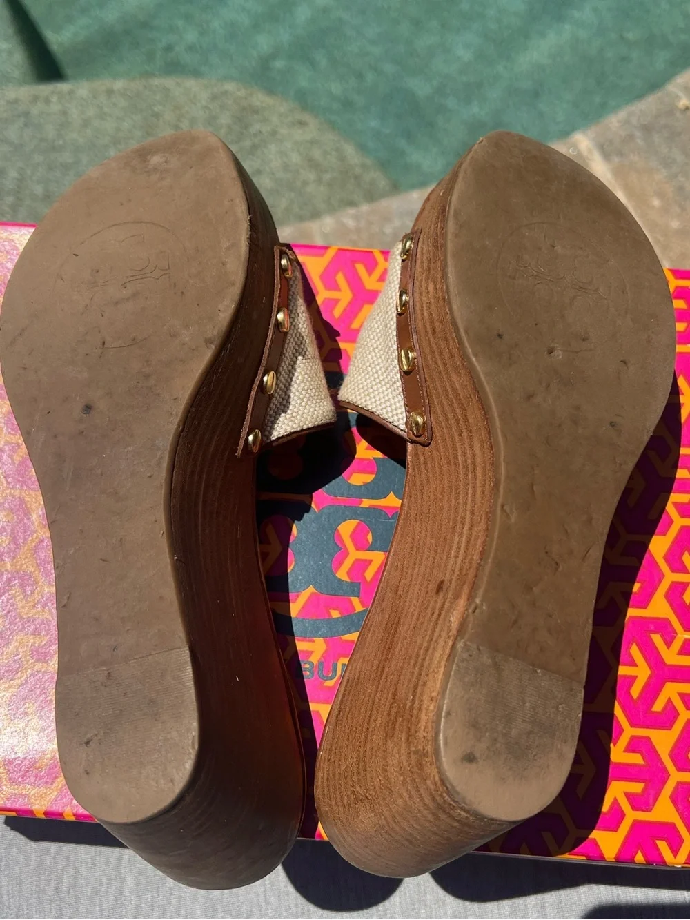 Tory Burch Terri Platform Sandal Size 7.5